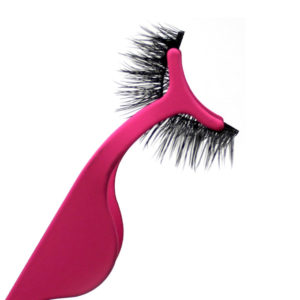 Pink Magnetic Eyelash Application Tool
