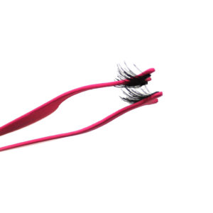 Pink Magnetic Eyelash Application Tool